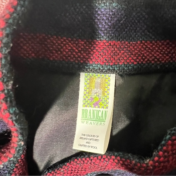 Branigan Weavers Ireland 100% wool plaid Coat Zip Button Womens 2XL ? Jacket - Picture 2 of 10